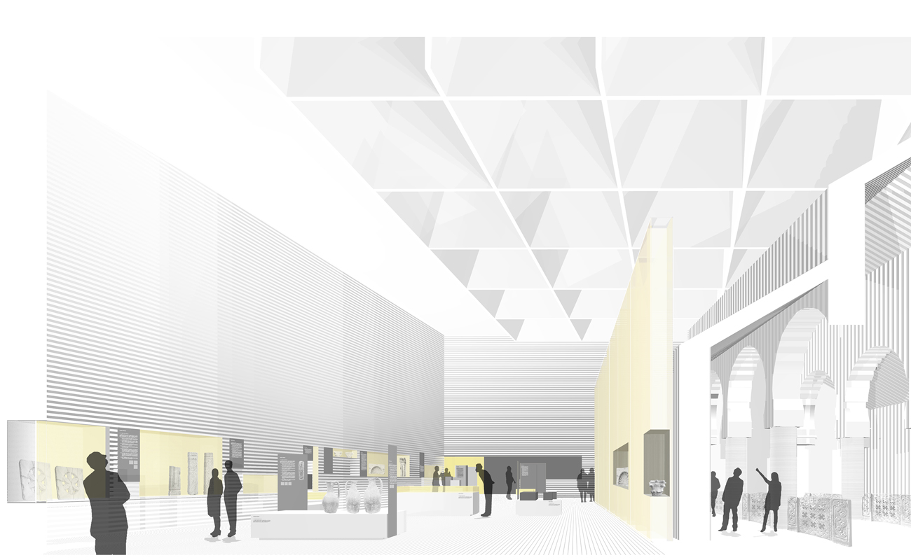 Visigoth Museum in Mérida, another project that Paredes Pedrosa will exhibit in Venice.
