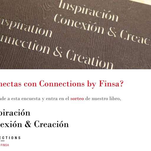 ¿Conectas con Connections by Finsa?