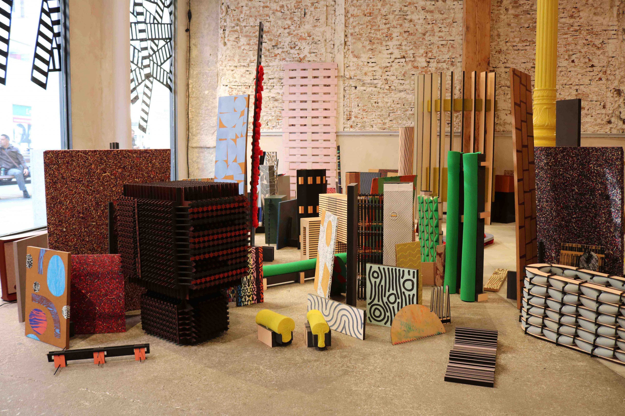 Wood in progress, Madrid Design Festival. Photo : ConnectionsbyFinsa