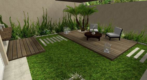 landscaping- modern garden