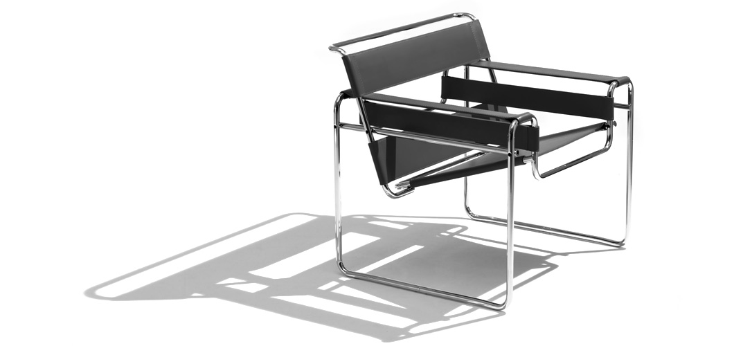 Wassily chair, bauhaus furniture design