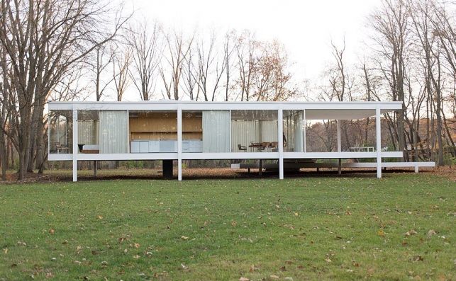 architecture Bauhaus - Maison Farnsworth