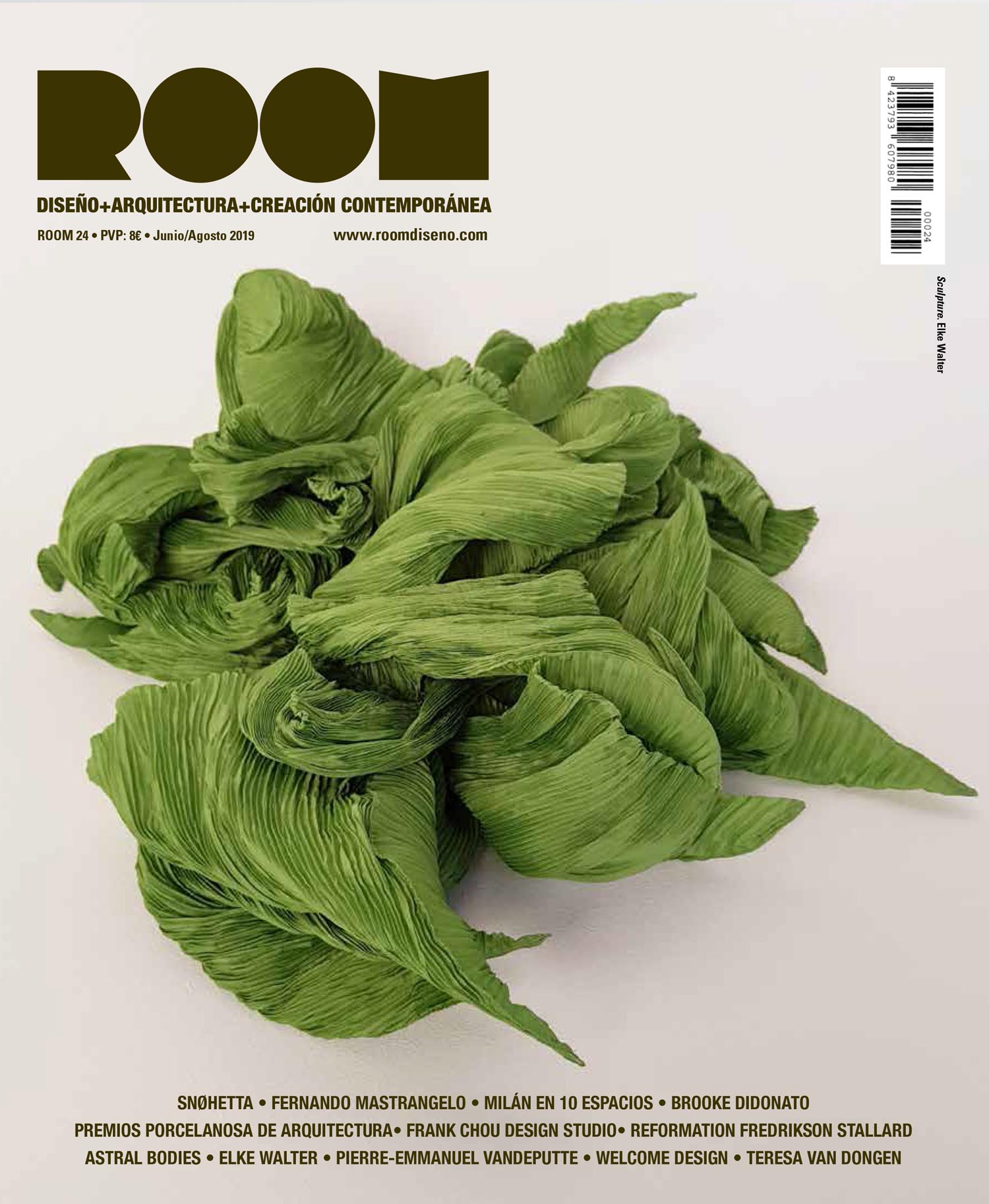 Portada de la revista ROOM Diseño, Antonio Jesús Luna