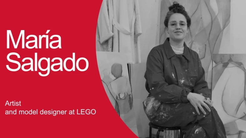 CONNECTION WITH… María Salgado, artist and model designer at LEGO