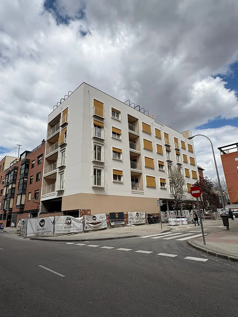 edificio en altura en madera