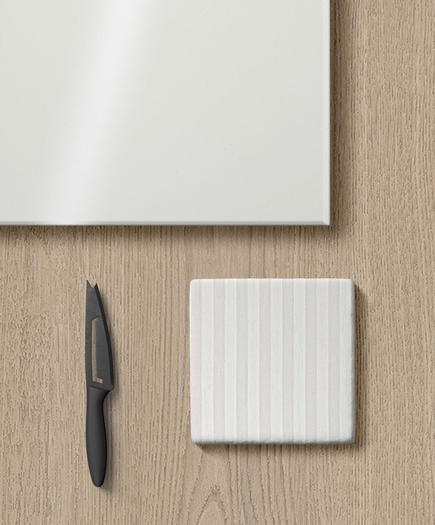 Soft Industrial Neutrals – Detalle de materiales y textura Soft Industrial Neutrals detalle: close-up de superficies claras y texturas industriales suaves