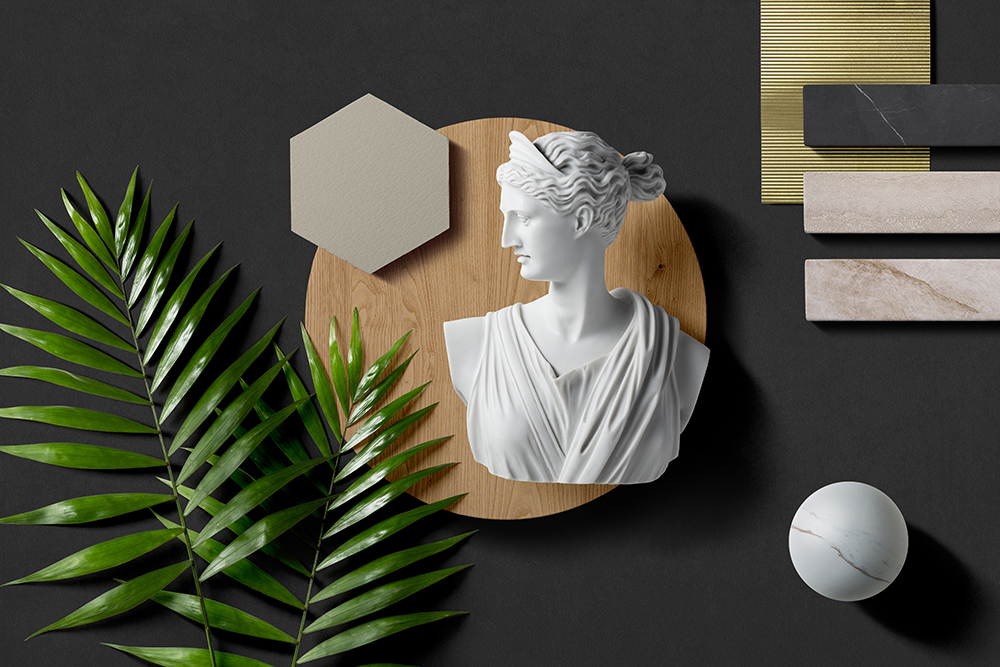 Moodboard Quiet Luxury: materiales elegantes, tonos neutros y texturas sofisticadas que transmiten calma y equilibrio